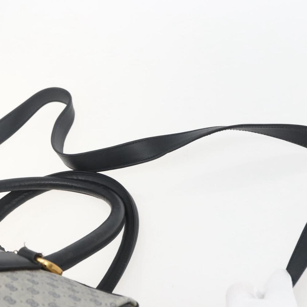 GUCCI Micro GG Supreme Hand Bag PVC Navy Gold 002 58 0033 Auth 151506 - Picture 15 of 16